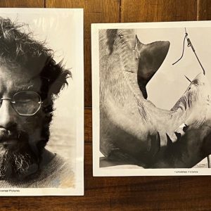 2 Jaws Hooper Richard Dreyfuss Movie b/w Press Still 8x10 Photo #2074-19 & 57
