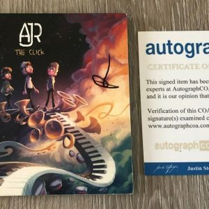 AJR BAND ADAM JACK & RYAN MET SIGNED THE CLICK CD w/ AUTOGRAPH ACOA
Opens in a new window or tab