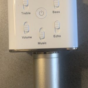 TOSING Q7 Wireless Bluetooth Karaoke Microphone,3-in-1 Portable Q7 Plus, Gold