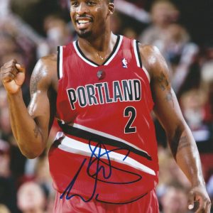 **GFA Portland Trailblazers *WESLEY MATTHEWS* Signed 8x10 Photo W1 COA**