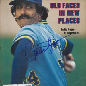 **GFA Sports Illustrated *ROLLIE FINGERS.* Signed SI Magazine AD2 COA**