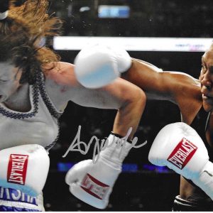 ANN WOLFE SIGNED AUTOGRAPH 8x10 PHOTO PICTURE COA BOXING CHAMP HOF