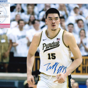 ZACH EDEY signed (PURDUE BOILERMAKERS) basketball 8X10 photo PSA/DNA COA AM36518
Opens in a new window or tab