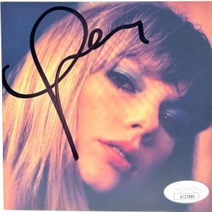 TAYLOR SWIFT Signed Autograph CD Insert "Midnights" Mahogany CD JSA