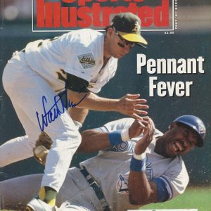 **GFA Sports Illustrated *WALT WEISS* Signed SI Magazine AD1 COA**