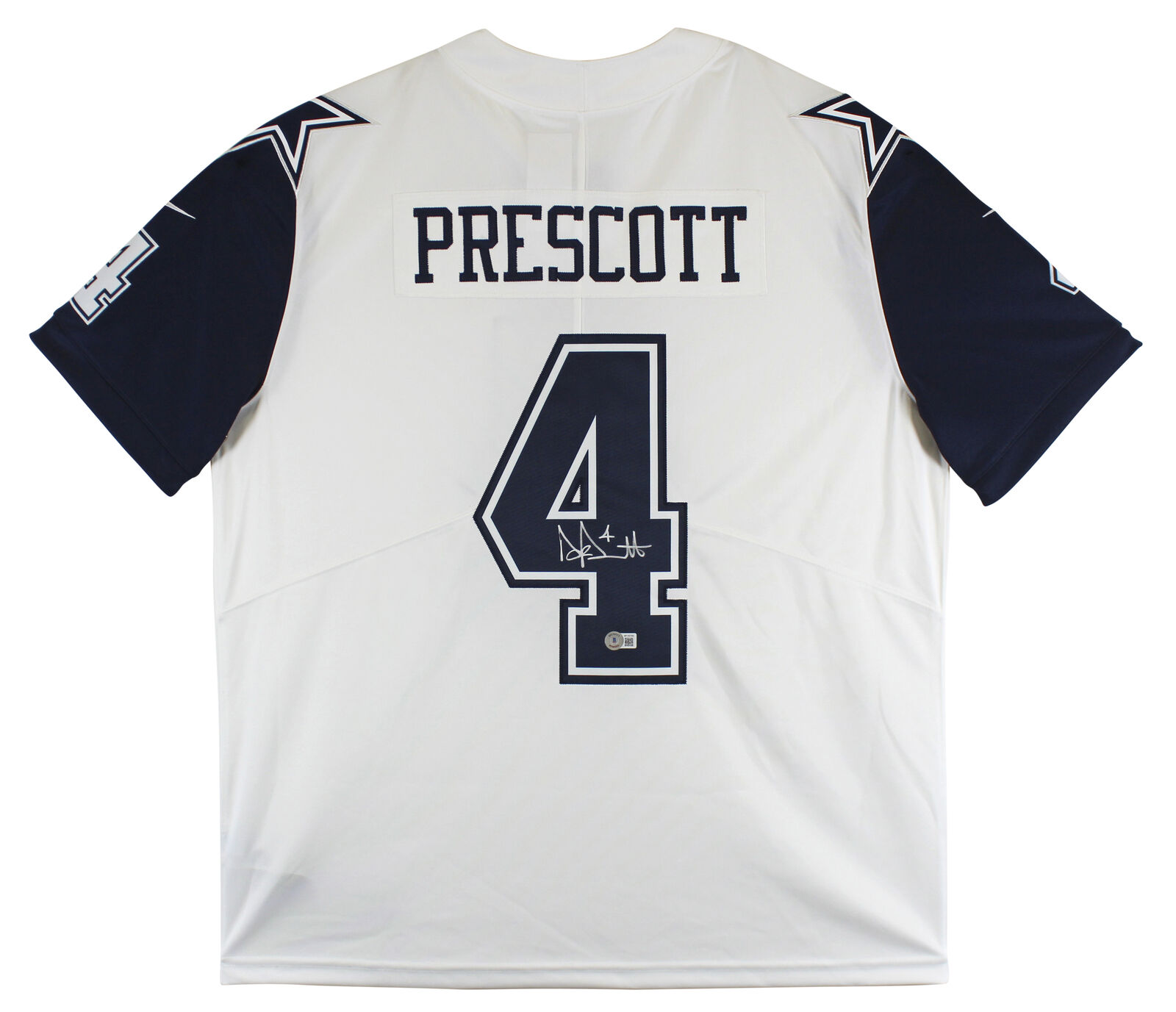 Women's Nike Dak Prescott Gray Dallas Cowboys Atmosphere Fashion Game Jersey