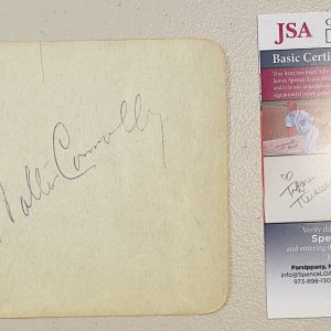 Walter Connolly Signed Autograph 4.5 x 5.5 Album Page JSA It Happened One Night
Opens in a new window or tab