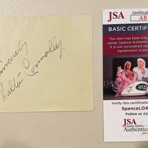 Walter Connolly Signed Autographed 3.5x4.5 Album Page JSA It Happened One Night
Opens in a new window or tab