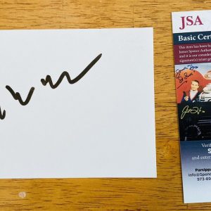 Andrew Lloyd Webber Signed Autographed 4x6 Card JSA Certified Broadway Composer
Opens in a new window or tab