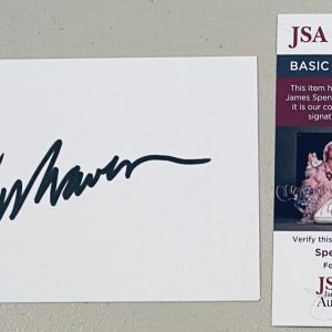 Wes Craven Signed Autographed 4x6 Card JSA Cert Scream Nightmare On Elm Street
Opens in a new window or tab