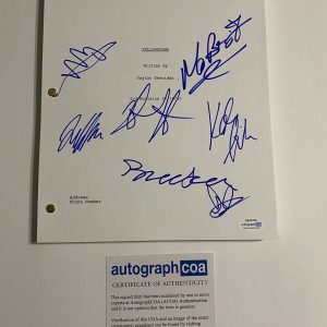 Yellowstone cast signed autographed full pilot script COA ACOA Rare
Opens in a new window or tab