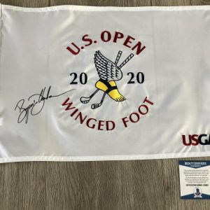 BRYSON DECHAMBEAU SIGNED AUTOGRAPH 2020 U.S. OPEN FLAG w/PROOF & BECKETT BAS COA
Opens in a new window or tab