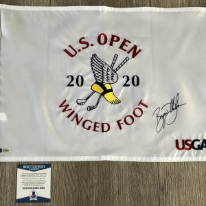 BRYSON DECHAMBEAU SIGNED 2020 U.S. OPEN FLAG w/ BECKETT BAS COA & EXACT PROOF
Opens in a new window or tab