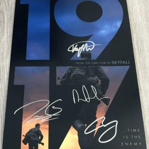 1917 CAST X4 SIGNED AUTOGRAPH 12x18 POSTER PHOTO GEORGE MACKAY +3 w/EXACT PROOF
Opens in a new window or tab