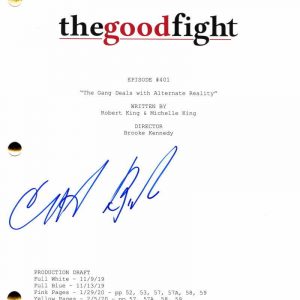 Christine Baranski Signed Autograph The Good Fight Full Episode Script - Diane
Opens in a new window or tab