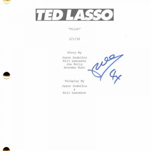 Phil Dunster Signed Autograph Ted Lasso Full Pilot Script - Jamie Tartt Rare