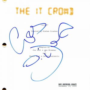 Chris O'Dowd Signed Autograph The IT Crowd Full Pilot Script - Bridesmaids
Opens in a new window or tab