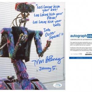 Tim Blaney "Short Circuit" AUTOGRAPH Signed 'Johnny Five' Los Locos 8x10 Photo
Opens in a new window or tab