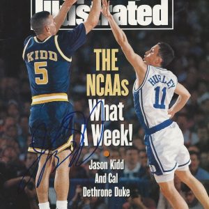 **GFA Sports Illustrated *JASON KIDD* Signed SI Magazine AD2 COA**
Opens in a new window or tab