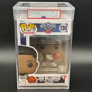 Zion Williamson Encapsulated Funko Pop #130 PSA NM-MT 8.5 FASC Pelicans
Opens in a new window or tab