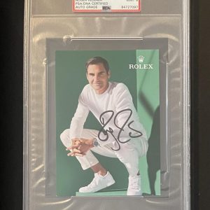 Roger Federer Signed Autograph PSA/DNA Slabbed Card - PSA Auto Grade MINT 9
Opens in a new window or tab