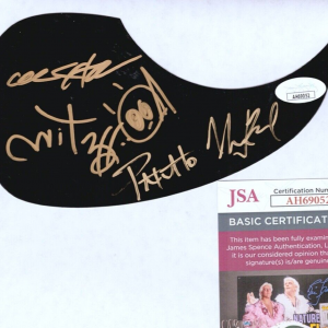 311 HEXUM P-NUT MARTINEZ CHAD SEXTON MAHONEY Signed Autograph Pickguard JSA
Opens in a new window or tab
