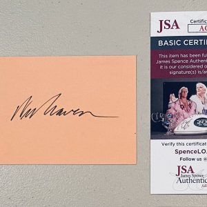 Wes Craven Signed Autographed 3x5 Card JSA Cert Scream Nightmare On Elm Street 2
Opens in a new window or tab
