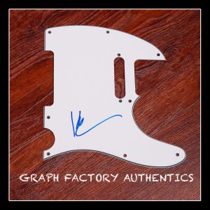 **GFA Wicked Musical Star *KRISTIN CHENOWETH* Signed Electric Pickguard AD1 COA*
Opens in a new window or tab