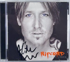 KEITH URBAN SIGNED AUTOGRAPH CD COVER “RIPCORD” COUNTRY MUSIC JSA COA
 COLLECTIBLE MEMORABILIA