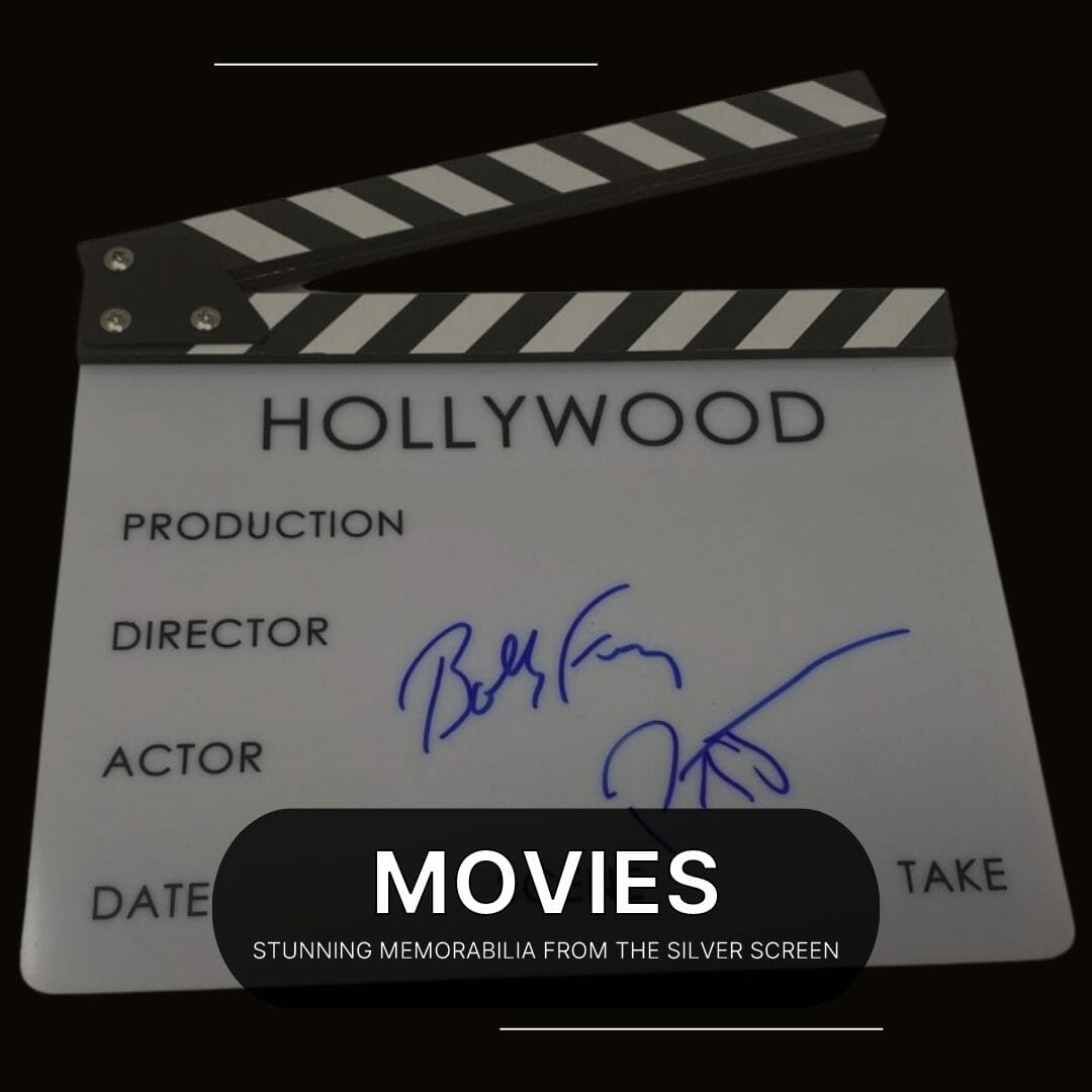 Authentic Signed Movie Memorabilia