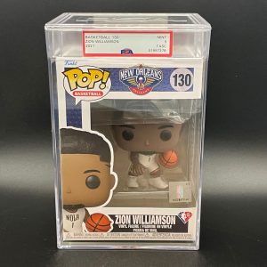 Zion Williamson Encapsulated Funko Pop #130 PSA NM-MT 9 FASC Pelicans
Opens in a new window or tab