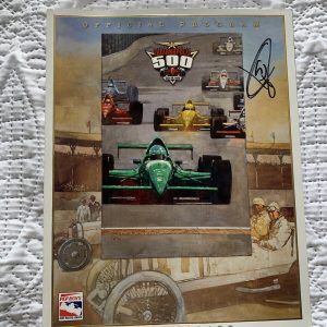 1999 Indy 500 Program Signed By Winner Kenny Brack Autographed Indianapolis
Opens in a new window or tab