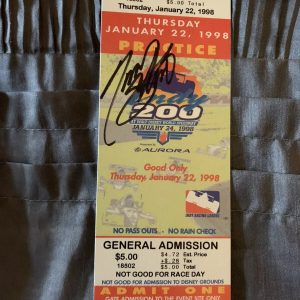 1998 Winner Tony Stewart Signed Ticket Stub Indy Car Racing IRL Walt Disney 200
Opens in a new window or tab