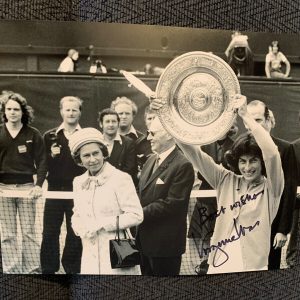 Virginia Wade signed 8 X 10 Photo Autographed Tennis Legend
Opens in a new window or tab