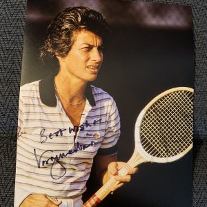 Virginia Wade signed 8 X 10 Photo Autographed Tennis Legend
Opens in a new window or tab