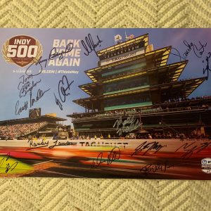 14 Former Drivers Signed Indy 500 Poster 2022 Johnny Rutherford Randy Lanier ++
Opens in a new window or tab