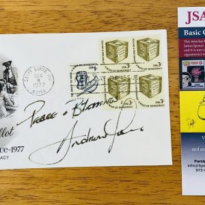 Andrew Young Signed Autographed First Day Cover JSA Cert Civil Rights Activist
