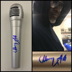 GFA New Edition LSG Star * JOHNNY GILL * Signed Microphone PROOF COA
