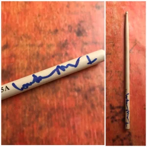 GFA Son of Sam Band Drummer * LONDON MAY * Signed Drumstick L3 COA
