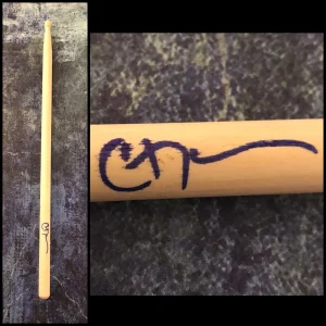 GFA Hinder Band Drummer * CODY HANSON * Signed Autograph Drumstick PROOF C2 COA
