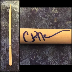 GFA Hinder Band Drummer * CODY HANSON * Signed Autograph Drumstick PROOF C3 COA
