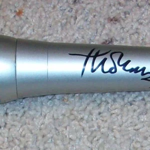 THOMAS MARS PHOENIX BAND LEAD SINGER SIGNED AUTOGRAPH NEW MICROPHONE w/PROOF
