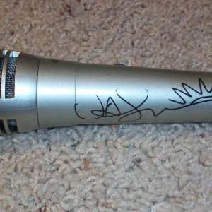 JASON MRAZ SIGNED AUTOGRAPH NEW MICROPHONE B w/PROOF & SUNSET SKETCH DRAWING
