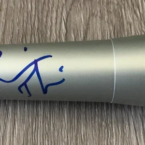 ROBIN THICKE SIGNED AUTOGRAPH NEW MICROPHONE THE MASKED SINGER & BECKETT BAS COA
