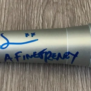 ALISON SUDOL A FINE FRENZY SIGNED AUTOGRAPH MICROPHONE w/EXACT PROOF BECKETT COA
