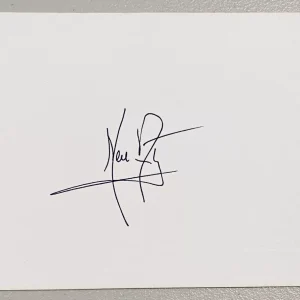 New ListingNeil Armstrong Signed Autographed 4.5 x 6 Card JSA LOA Apollo 11 NASA Astronaut
