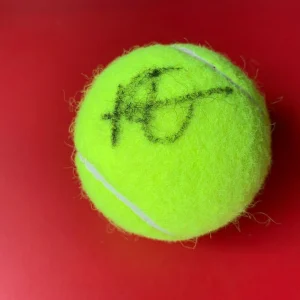 Elise Mertens Tennis Wilson Tennis Ball Signed Auto