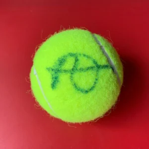 Elise Mertens Tennis Wilson Tennis Ball Signed Auto