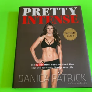 Danica Patrick NASCAR Racing Signed Auto Hard Copy PRETTY INTENSE Book
