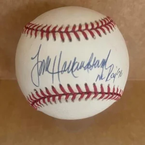 TODD HOLLANDSWORTH NL ROY 96 SIGNED VINTAGE N.L. BASEBALL BECKETT AUTH

